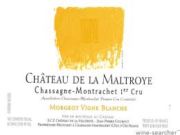 '22 Chateau de la Maltroye Chassagne Montrachet 1er Morgeot Blanches