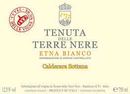 '24 Terre Nere Etna Bianco Calderara Sottana