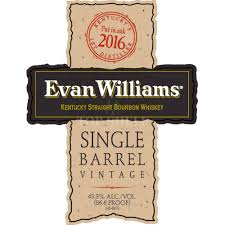 2016 Evan Williams Single Barrel (1pp)