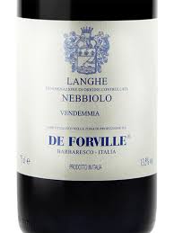De forville Langhe Nebbiolo