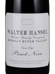 '23 Walter Hansel Pinot Noir Cuvee Alyce