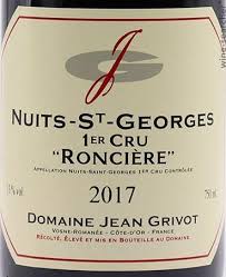 2017 J. Grivot NSG 1er Roncieres