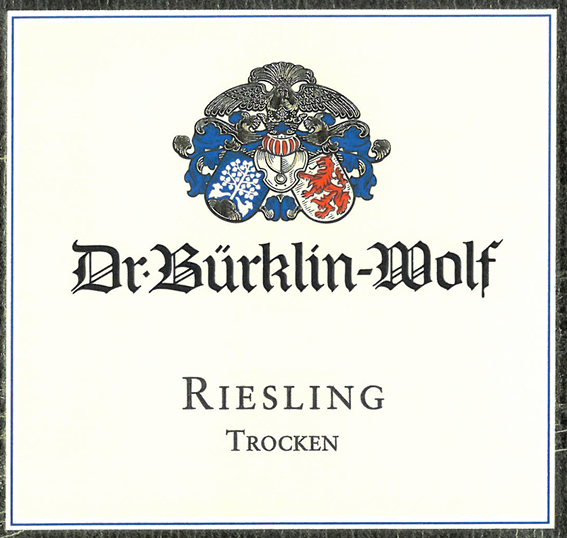 2022 Dr. Bürklin-Wolf Estate Riesling Trocken (Dry)