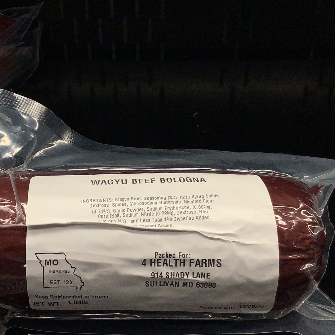 4 Health Farms Wagyu Bologna 1/2lb