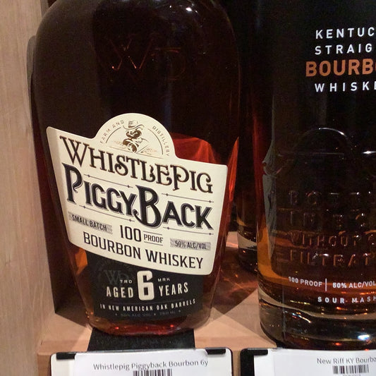Whistlepig Piggyback Bourbon 6yr