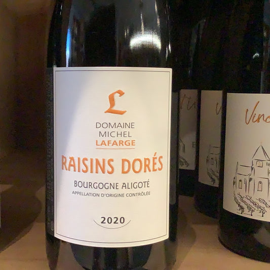 Domaine Lafarge Aligote 'Raisins Dores' 2023