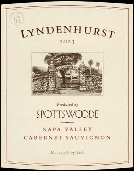 2023 Spottswoode Lyndenhurst Cab Sauv (94JD, 93+WA)
