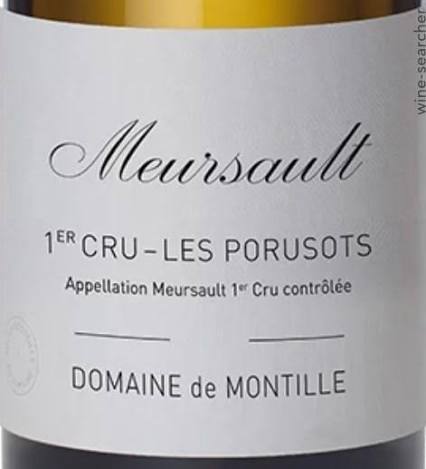 '22 Domaine de Montille Meursault 1er Porusots