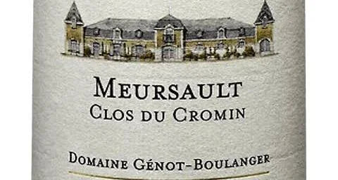 '23 Genot Boulanger Meursault Clos du Cromin