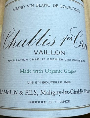 '20 Lamblin & Fils Chablis 1er Vaillon
