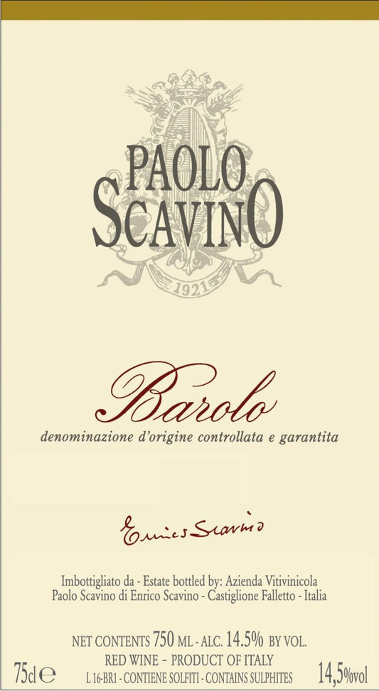 Scavino Barolo 2019 750ml