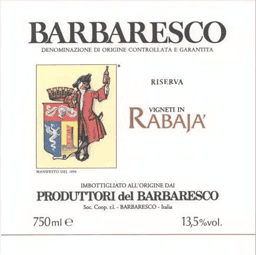 19 Produttori Barbaresco Rabaja