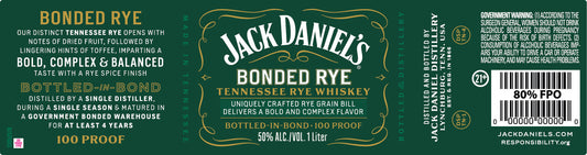Jack Daniels Bonded Rye 700ml