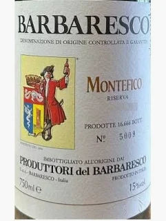 '21 Produttori Barbaresco Riserva Montefico