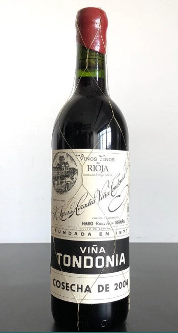 2001 Lopez Heredia Tondonia Reserva Red