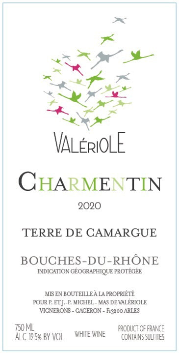 '25 Valeriole Charmentin Blanc
