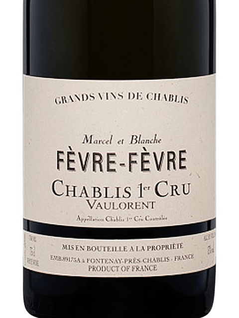 21 Fevre-Fevre Chablis Vaulorent