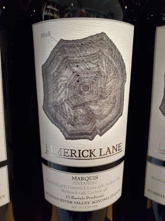 Limerick Lane Estate Zinfandel 'Marquis' 2018