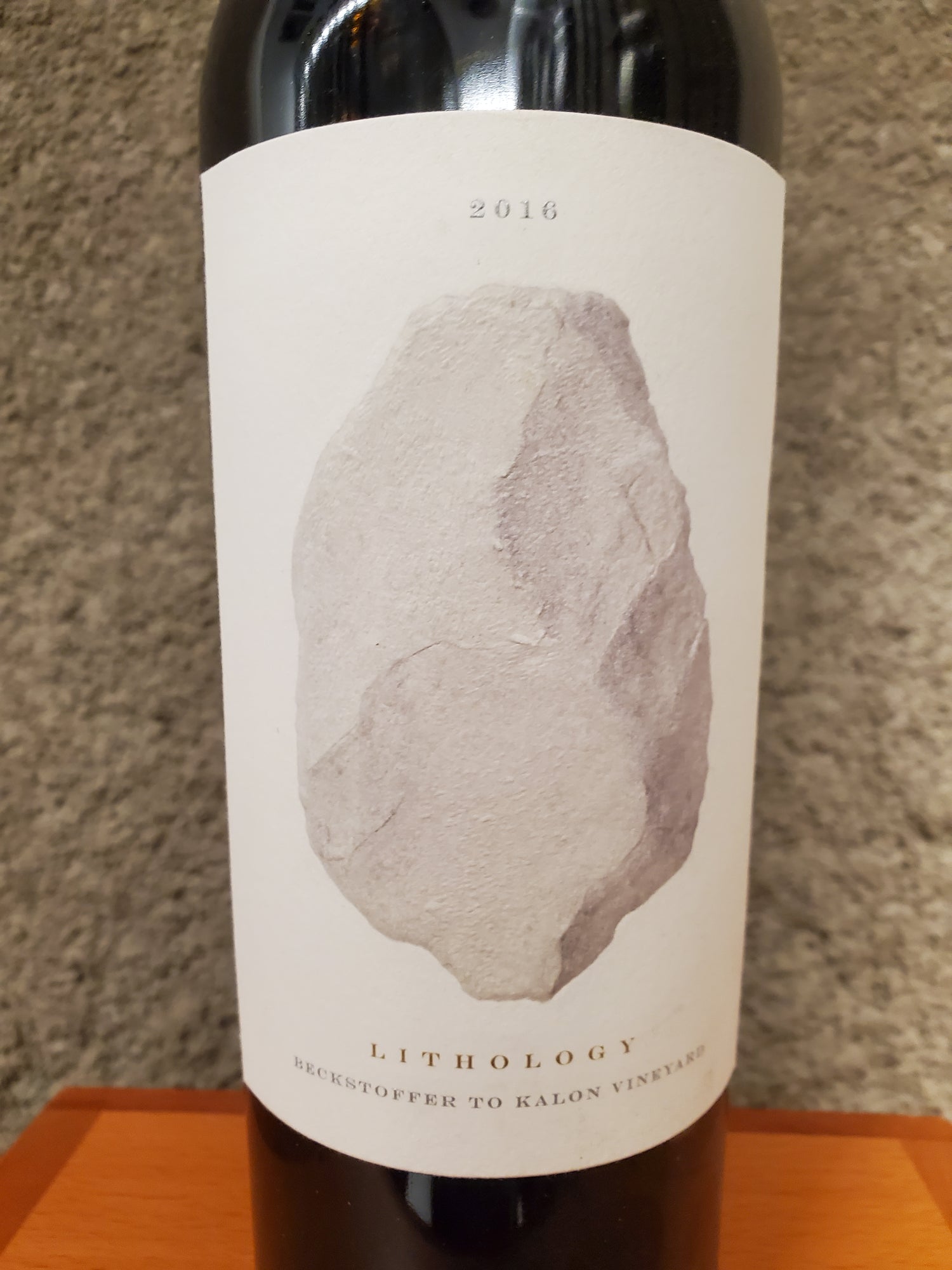 LITHOLOGY 2016 NAPA VALLEY-