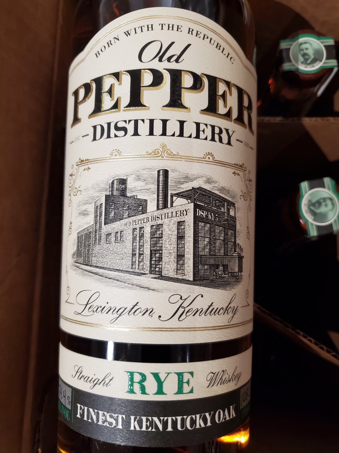 Old Pepper Rye Finest Kentucky Oak