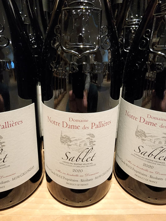 '22 Notre Dame des Pallieres Sablet Rouge