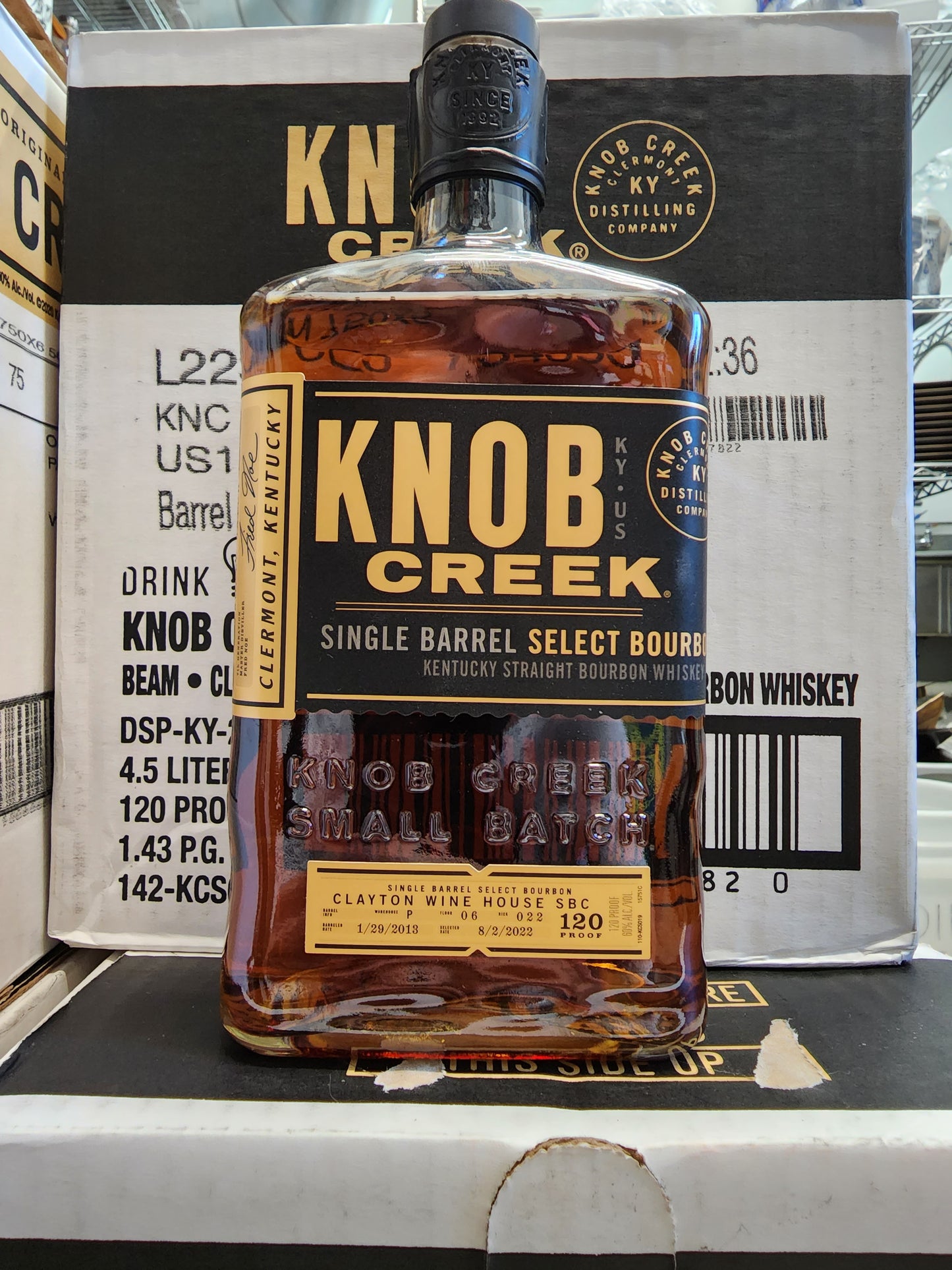 CWH Knob Creek Single Bourbon