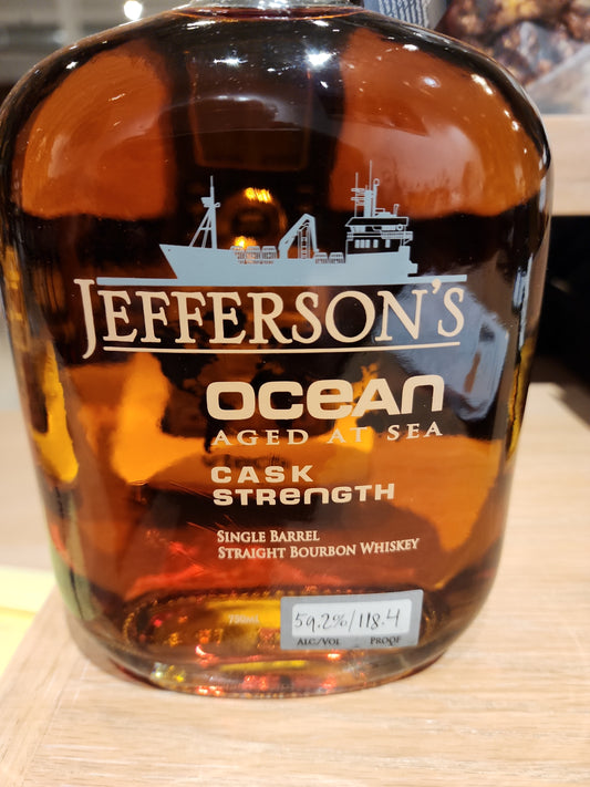 CWH Jefferson's Ocean Cask Strength Single Barrel Select