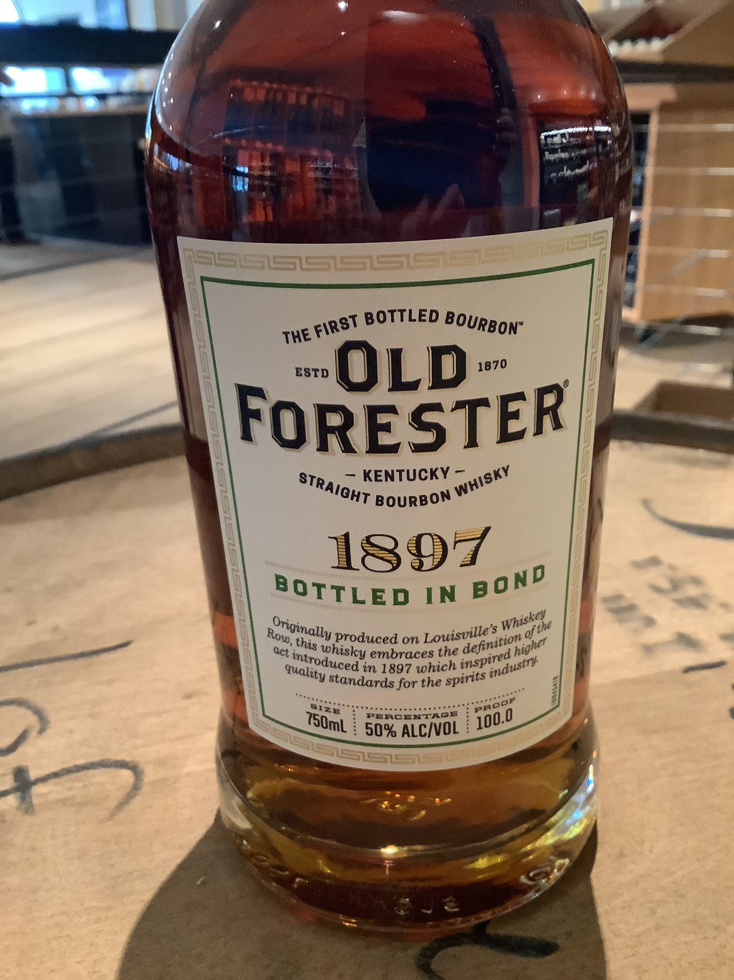 Old Forester Bourbon 1897 100pf