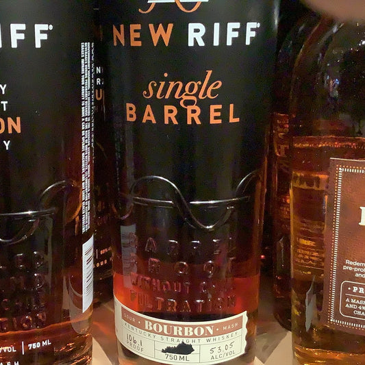 New Riff Single Barrel Bourbon 750ml