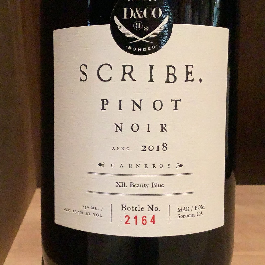 21 Scribe Carneros Pinot Noir