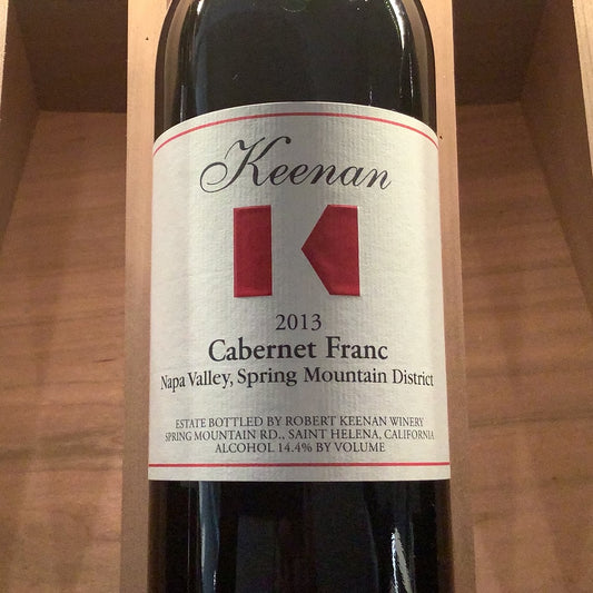 13 Keenan Cab Franc Spring Mtn