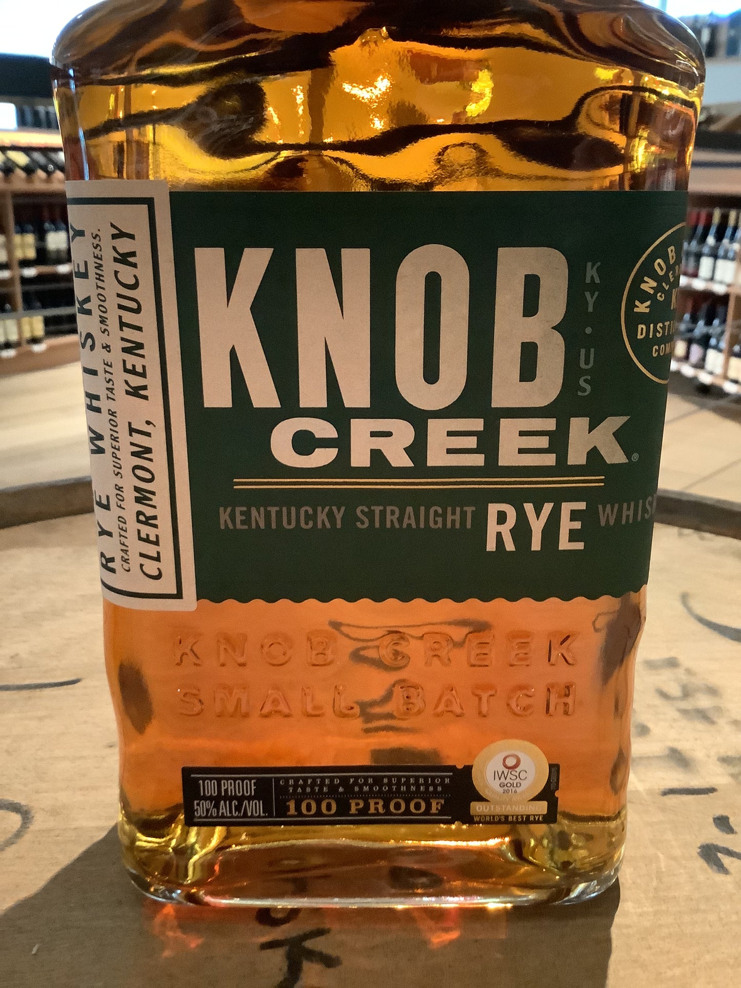 Knob Creek Bourbon 100pf