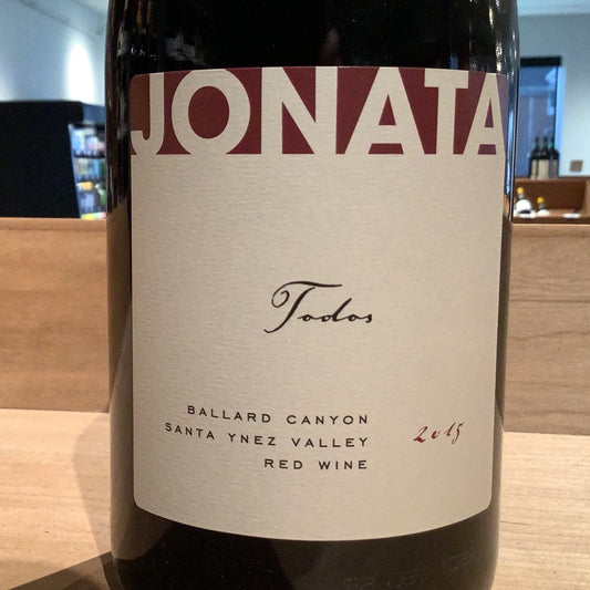 2019 Jonata Todos Red Blend