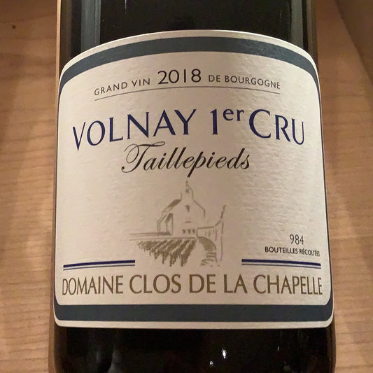 Clos de la Chapelle Volnay Taillepieds 1er Cru 2018