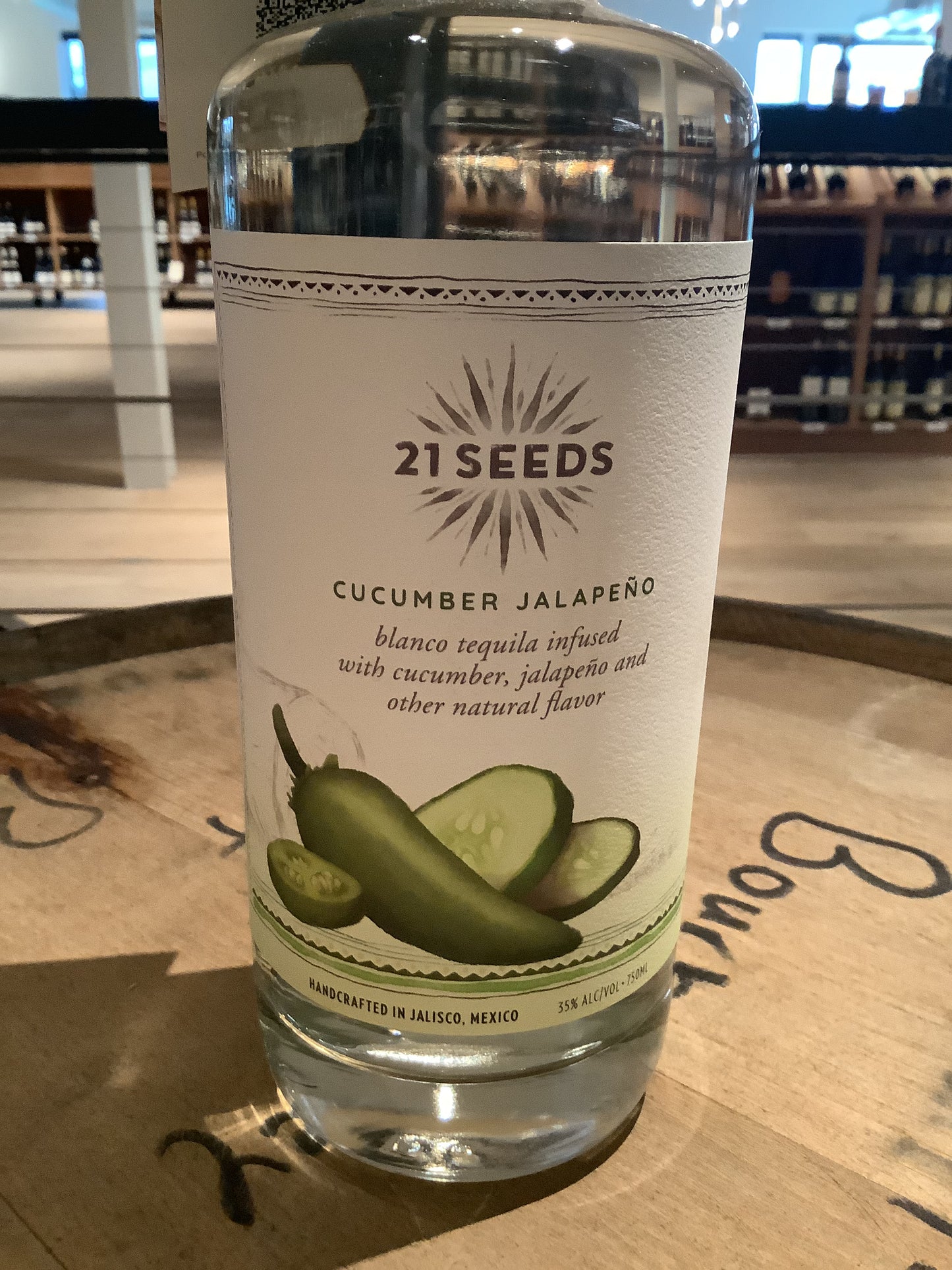 21 Seeds Jalep/Cucumber Tequila