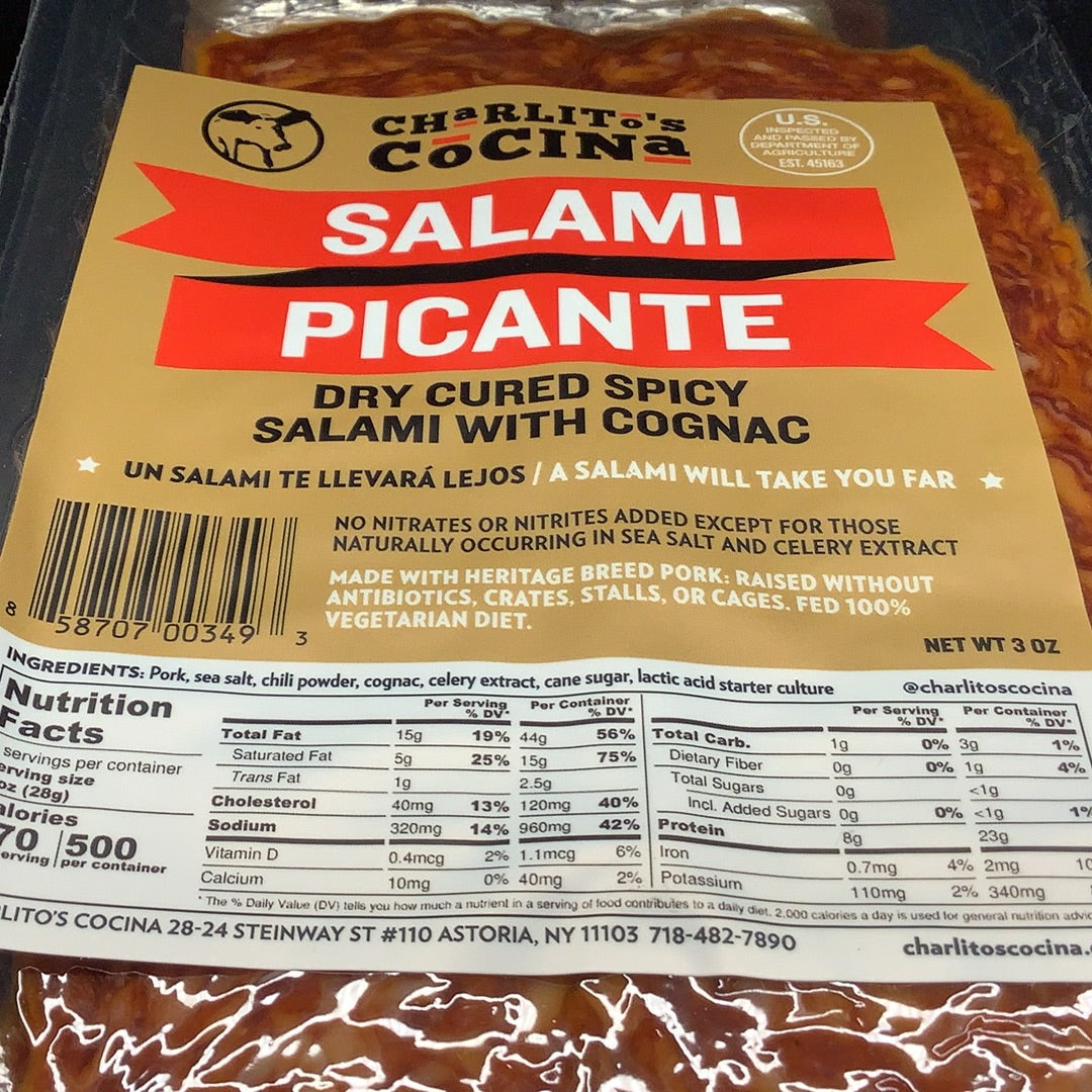 Charlito's Salami Picante