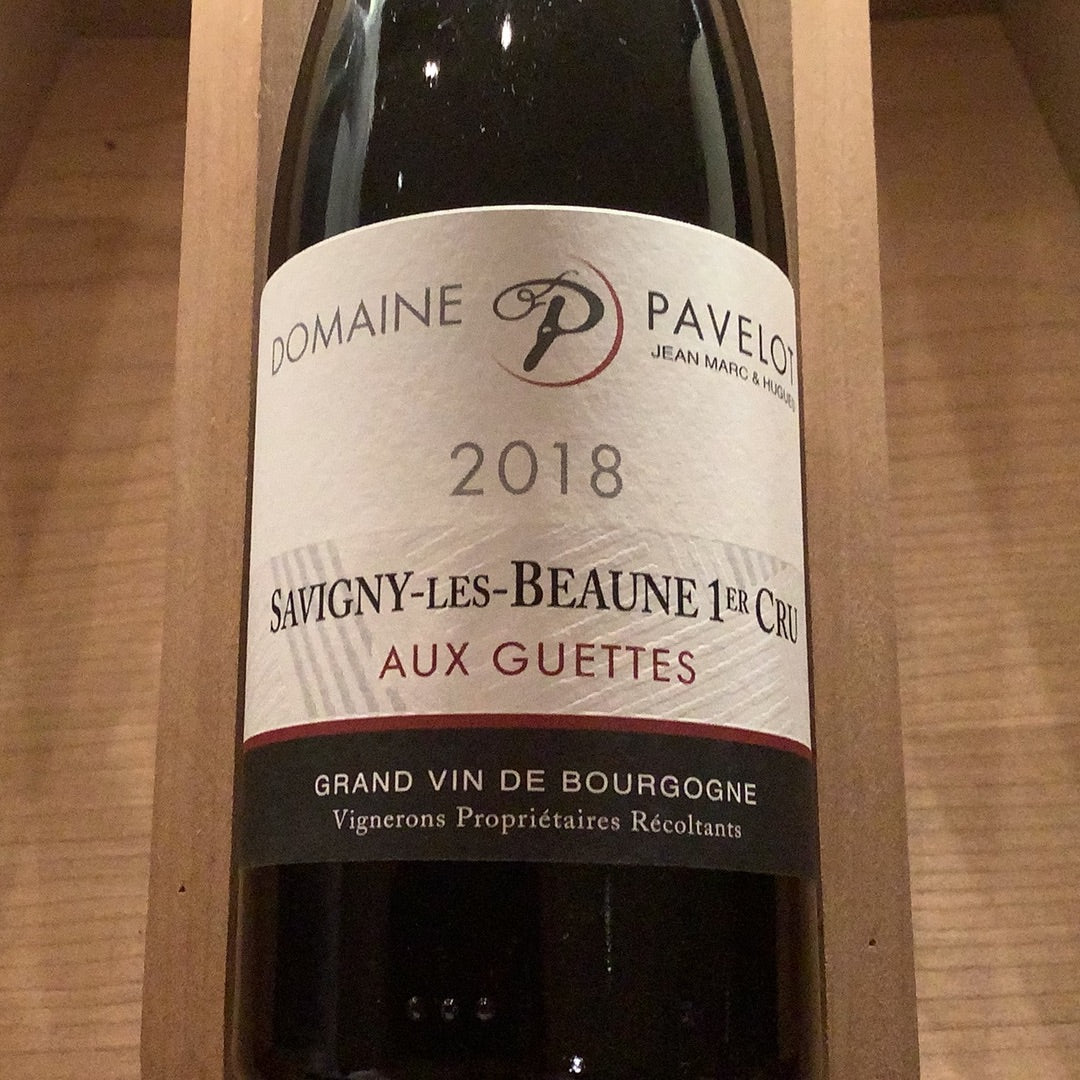 Domaine Pavelot Savigny les Beaune 1er Cru Aux Guettes 2018 375ml