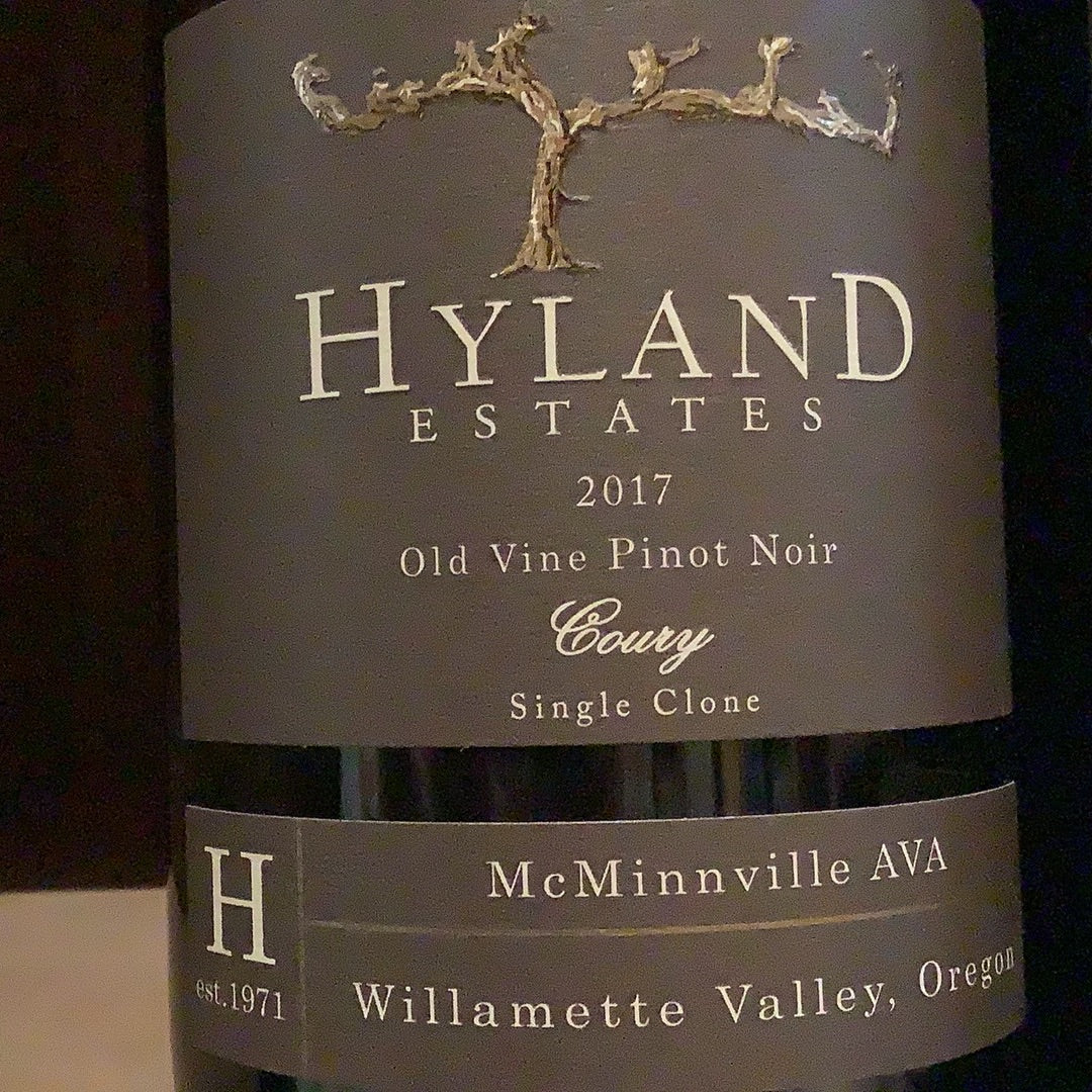 Hyland Estate  Coury Pinot Noir