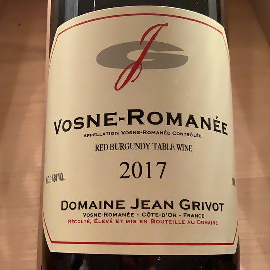 2017 Grivot Vosne Romanee