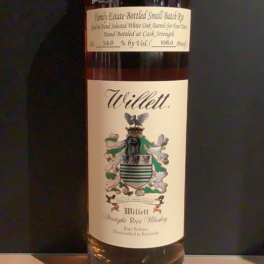 Willett 4yr Rye