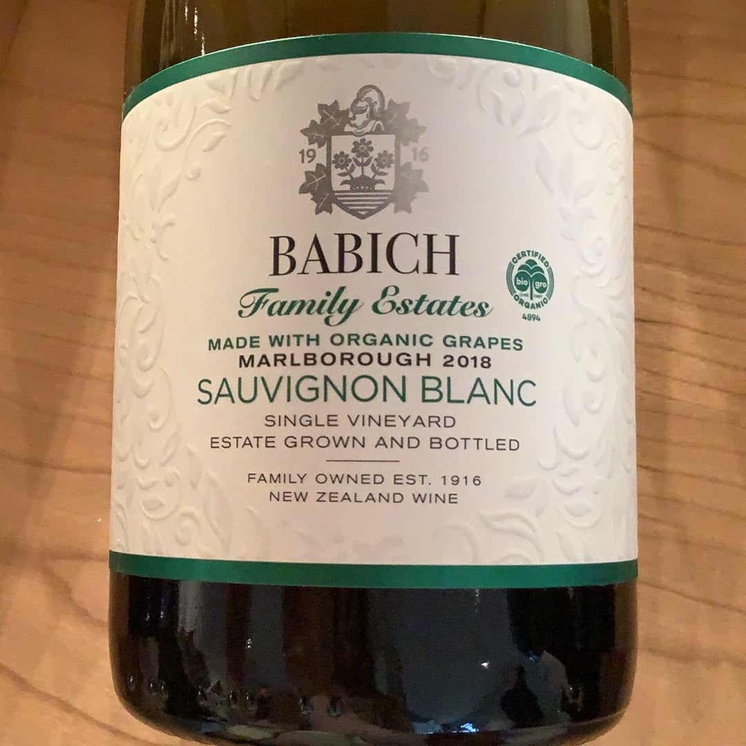 Babich Organic Sauvignon Blanc