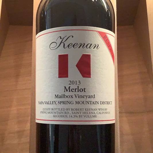 13 Keenan Reserve Merlot Mailbox