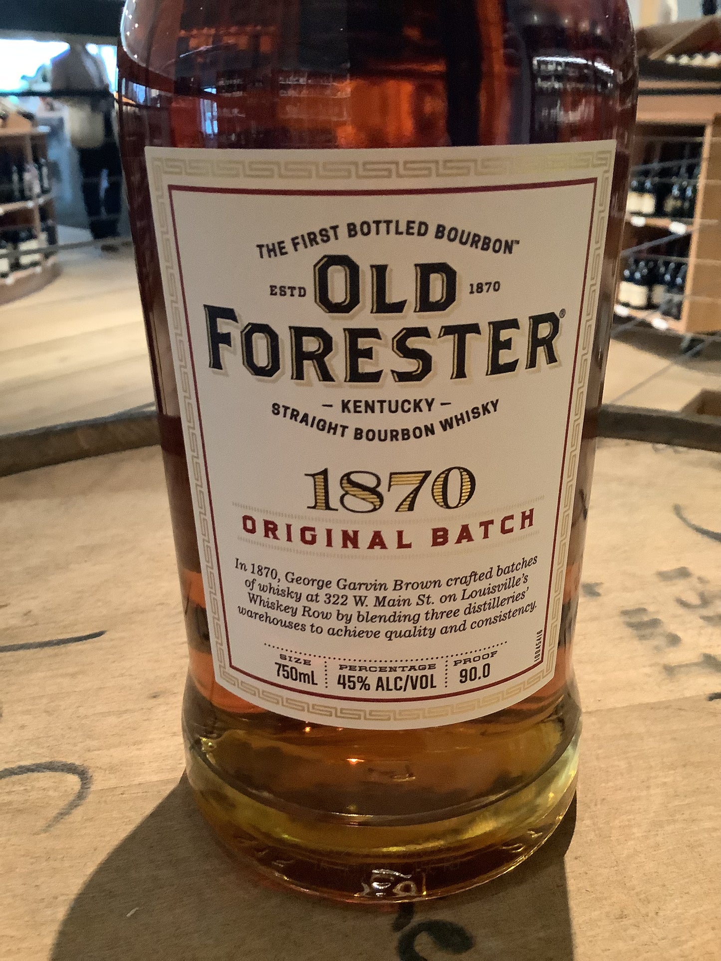 Old Forester Bourbon 1870