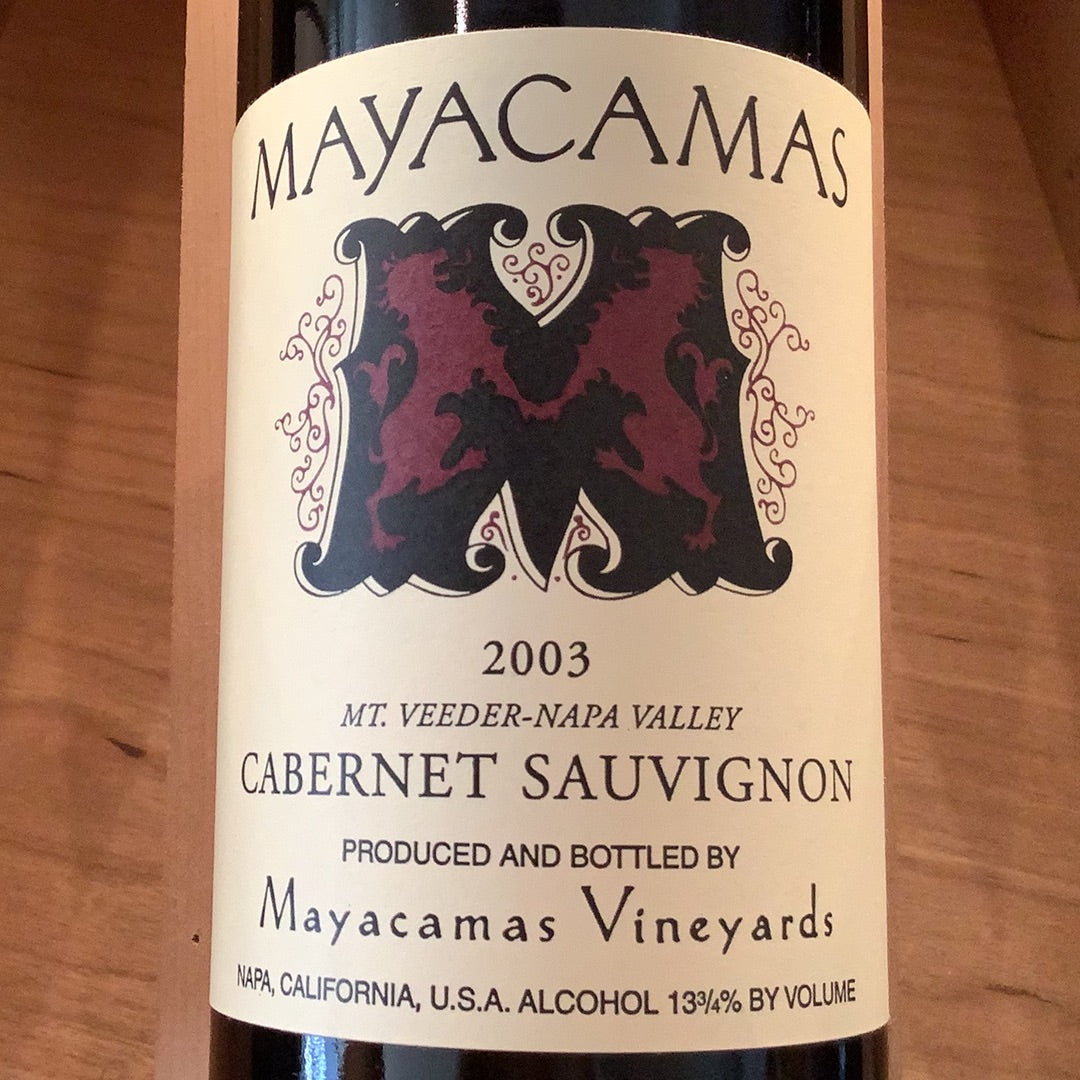 2003 Mayacamas Cab Sauv