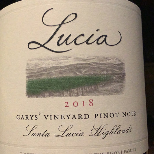 2018 Lucia Pinot Noir Garys'