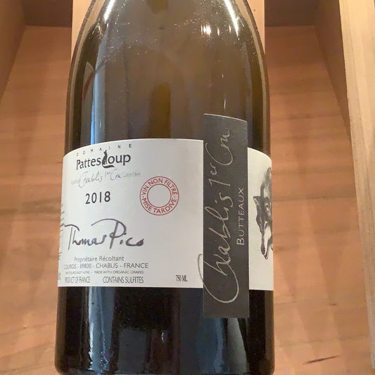 2021 Pattes Loup Chablis 1er Butteaux
