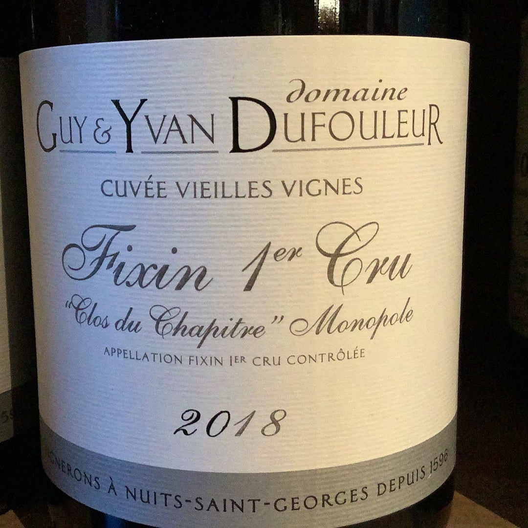 18 Domaine Dufouleur Fixin Clos Chapitre