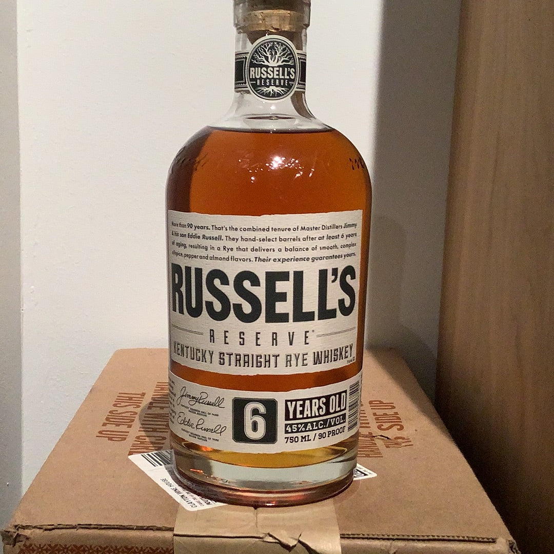 Russell's Reserve Rye 6yr 750ml