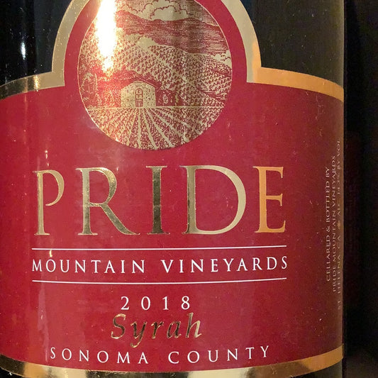 18 Pride Mountain Syrah