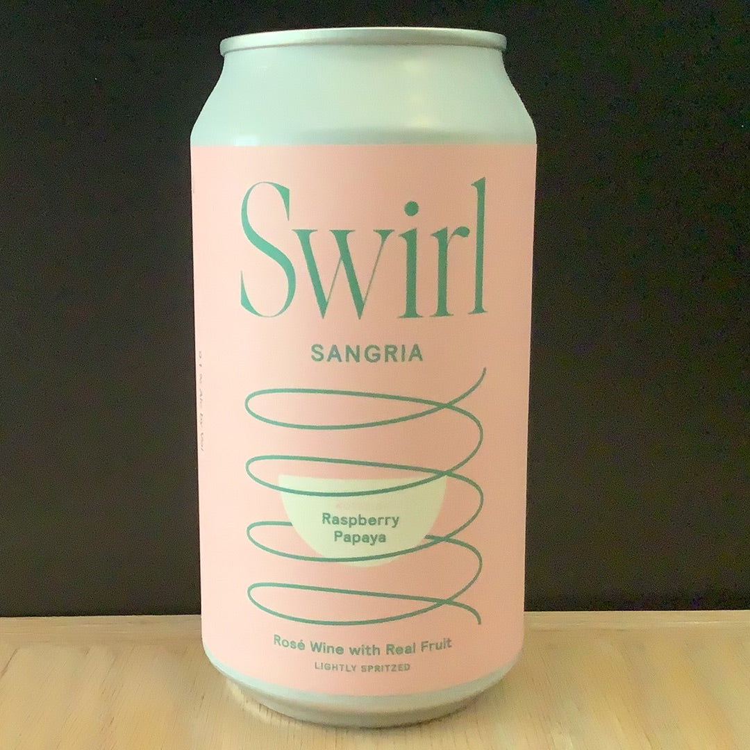 Swirl Rasp Papaya Sangria Can